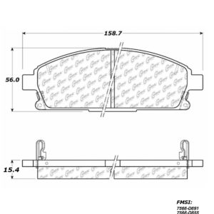 Stop Tech / Power Slot 306.06910 Brake pad set