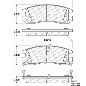 Stop Tech / Power Slot 306.06980 Brake pad set