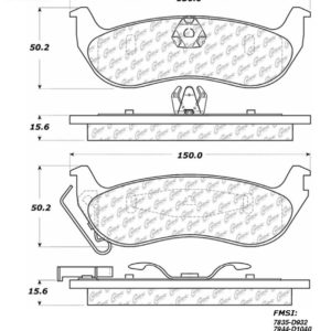 Stop Tech / Power Slot 306.09320 Brake pad set