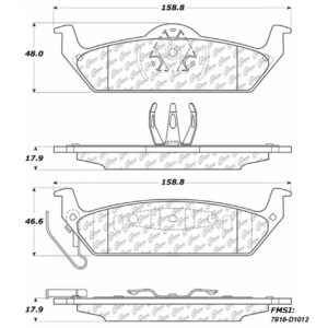 Stop Tech / Power Slot 306.10120 Brake pad set