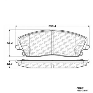 Stop Tech / Power Slot 306.10560 Brake pad set