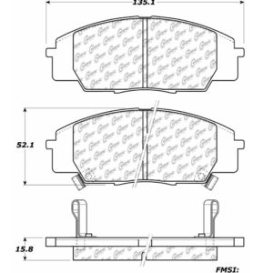 Stop Tech / Power Slot 309.08290 Brake pad set