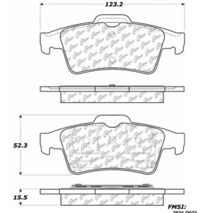 Stop Tech / Power Slot 309.09730 Brake pad set