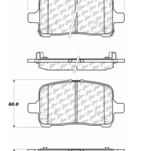 Stop Tech / Power Slot 309.10280 Brake pad set