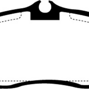 EBC Brakes UD676 Brake pad set