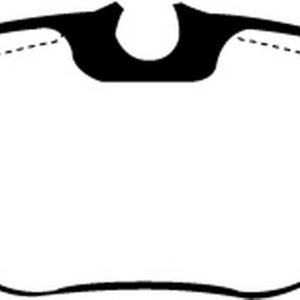 EBC Brakes DP61038 Brake pad set