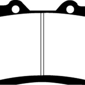 EBC Brakes DP31097C Brake pad set