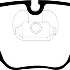 EBC Brakes DP31118C Brake pad set