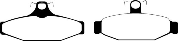 EBC Brakes DP21165 Brake pad set