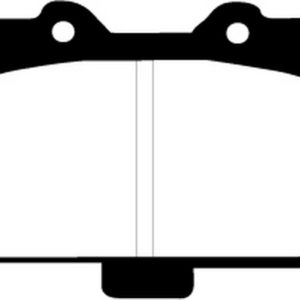 EBC Brakes DP31200C Brake pad set