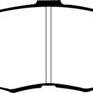 EBC Brakes DP31223C Brake pad set