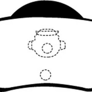 EBC Brakes DP31231C Brake pad set