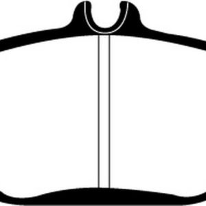 EBC Brakes UD601 Brake pad set