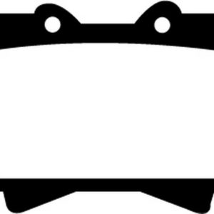 EBC Brakes UD812 Brake pad set