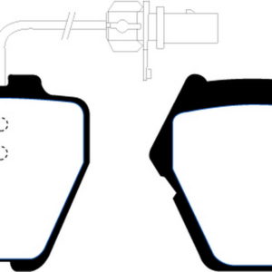 EBC Brakes DP31348C Brake pad set