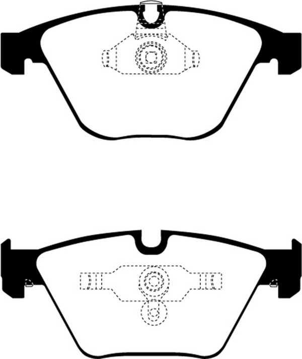 EBC Brakes UD918 Brake pad set