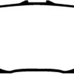 EBC Brakes UD835 Brake pad set