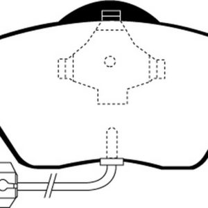EBC Brakes DP31483C Brake pad set