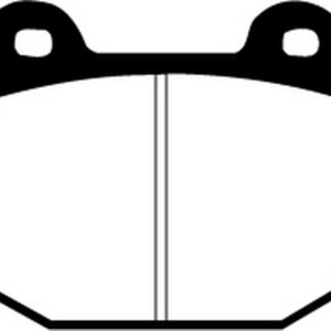 EBC Brakes DP41538R Brake pad set