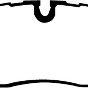 EBC Brakes DP61541 Brake pad set