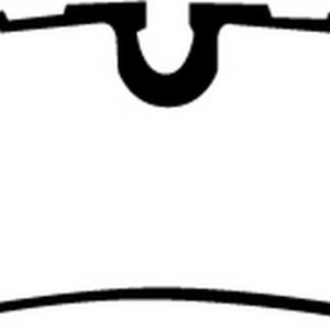 EBC Brakes DP61542 Brake pad set