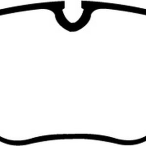 EBC Brakes UD946 Brake pad set