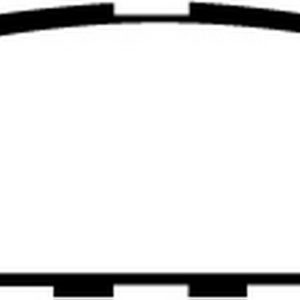 EBC Brakes DP21584 Brake pad set
