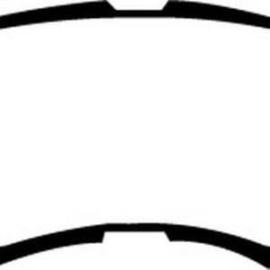 EBC Brakes UD866 Brake pad set