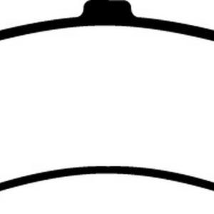 EBC Brakes UD834 Brake pad set