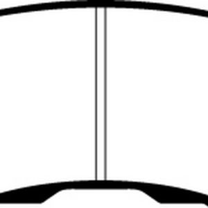 EBC Brakes UD815 Brake pad set