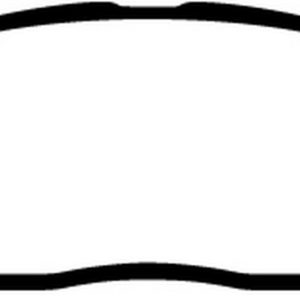 EBC Brakes DP21660 Brake pad set