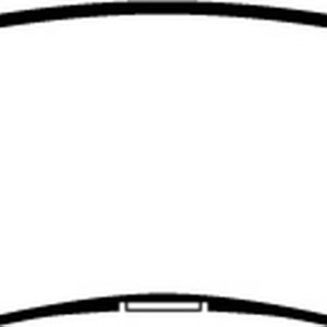 EBC Brakes DP61672 Brake pad set