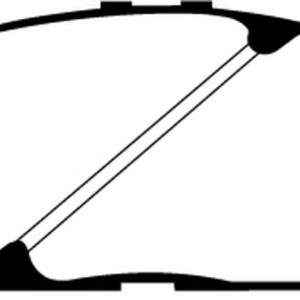 EBC Brakes UD906 Brake pad set