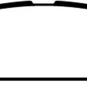 EBC Brakes DP31687C Brake pad set