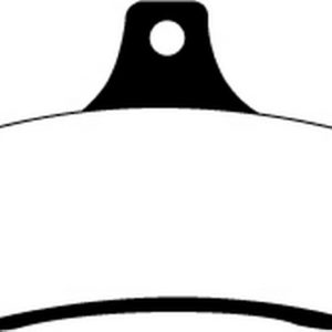 EBC Brakes DP41711R Brake pad set