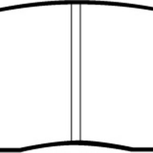 EBC Brakes DP41740R Brake pad set