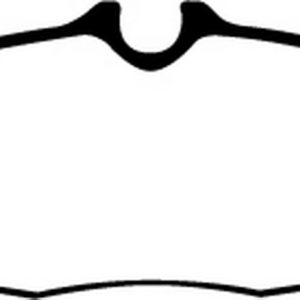 EBC Brakes DP41741R Brake pad set