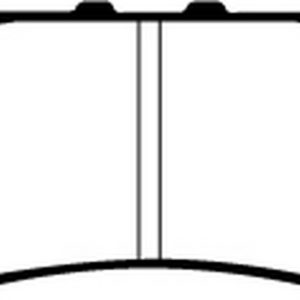 EBC Brakes DP61748 Brake pad set