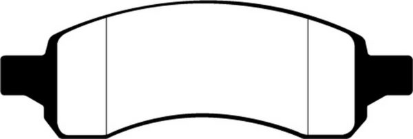 EBC Brakes DP61761 Brake pad set