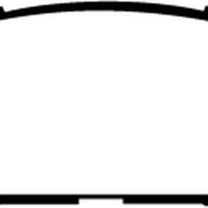 EBC Brakes DP21766 Brake pad set