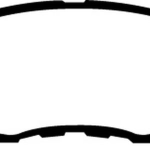 EBC Brakes DP61777 Brake pad set