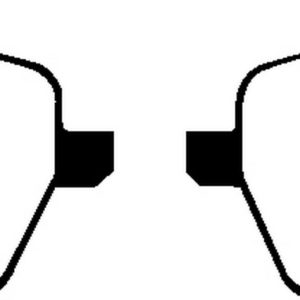 EBC Brakes DP31789C Brake pad set