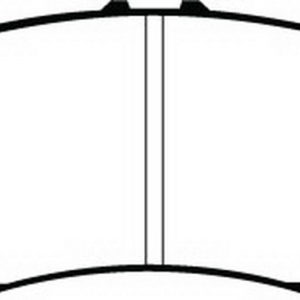 EBC Brakes DP41801R Brake pad set