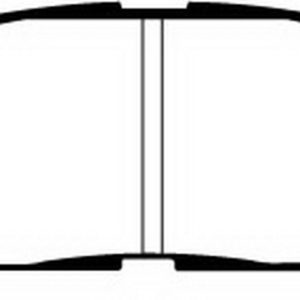 EBC Brakes DP61802 Brake pad set