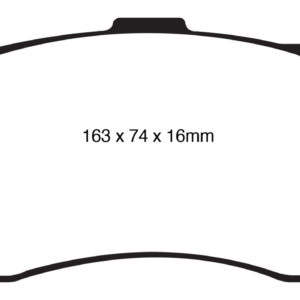 EBC Brakes DP31995C Brake pad set