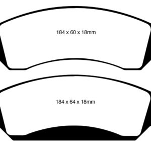 EBC Brakes DP41830R Brake pad set