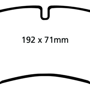 EBC Brakes DP62060 Brake pad set