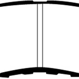 EBC Brakes UD465 Brake pad set